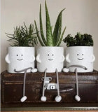 Happy Feet Flower Pot