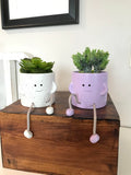 Happy Feet Flower Pot