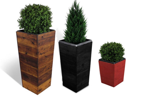 Square Tapered Planters