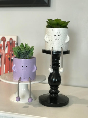 Happy Feet Flower Pot