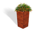 28" Square Tapered Cedar Planter