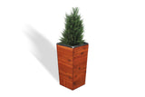 28" Square Tapered Cedar Planter
