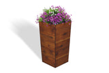 28" Square Tapered Cedar Planter