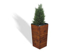 28" Square Tapered Cedar Planter