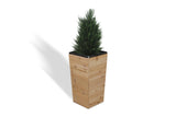 28" Square Tapered Cedar Planter